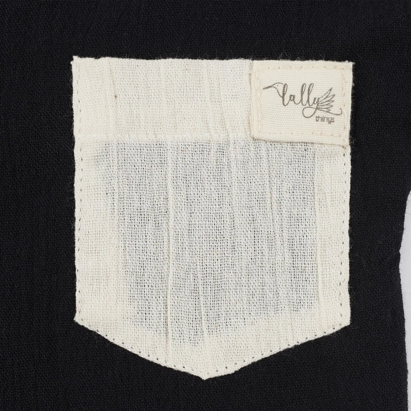 ColorBlock Siyah Beyaz Unisex Çocuk T-Shirt Lally Things
