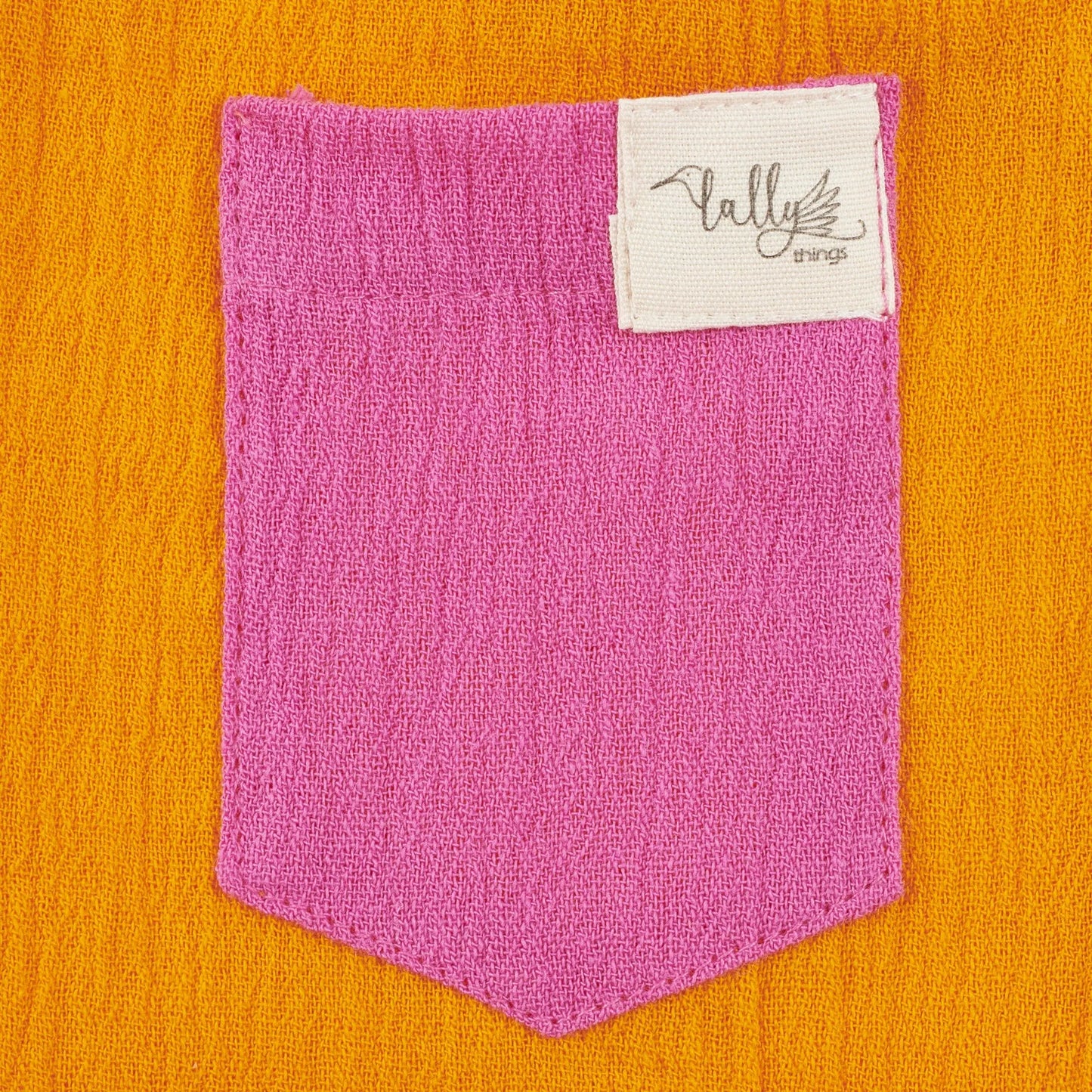 Lally Things ColorBlock Unisex Şile Bezi Şort Lally Things