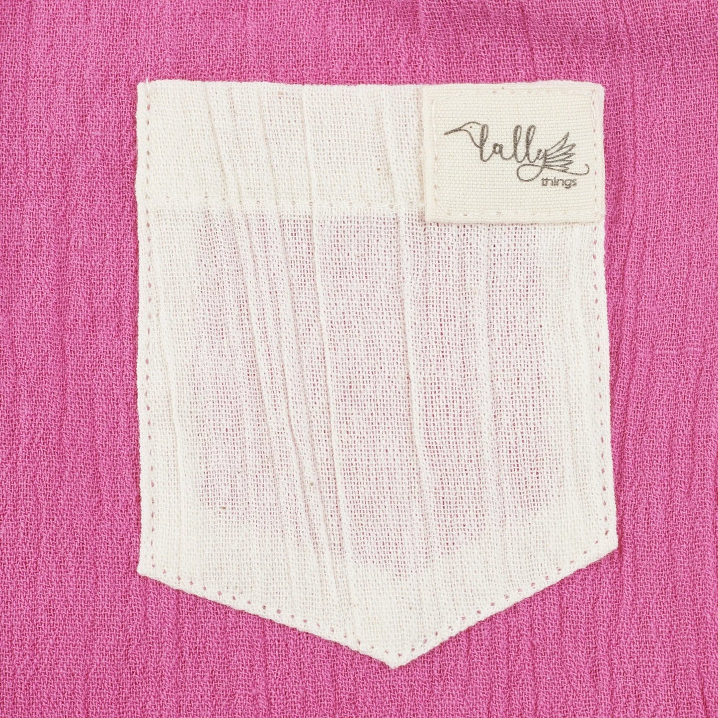 Lally Things ColorBlock Unisex Şile Bezi Şort Lally Things