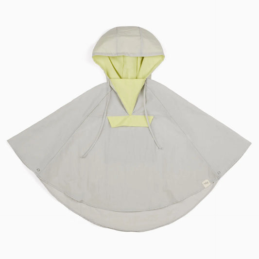 Lally Things Sarı Gri Çanta Olabilen Kapüşonlu Yağmurluk - Tek Beden Lally Things