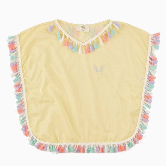 Mayo Üzeri Pareo Elbise Sarı