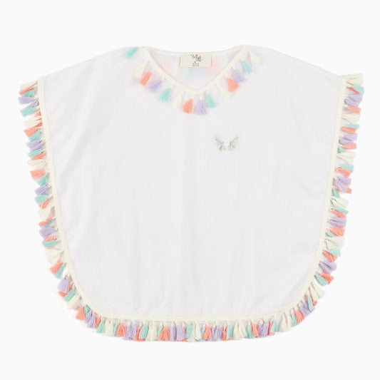 Mayo Üzeri Pareo Elbise Beyaz