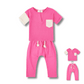 ColorBlock T-Shirt & Pantolon Set Takım Yeşil