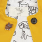 Kız & Erkek Unisex Bebek Çocuk Mont Kaşe Kaban Hardal Sarı Alternatif LallyThings