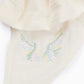 Lally Things Colorblock Wing Embroidered Girl Bow Clasp